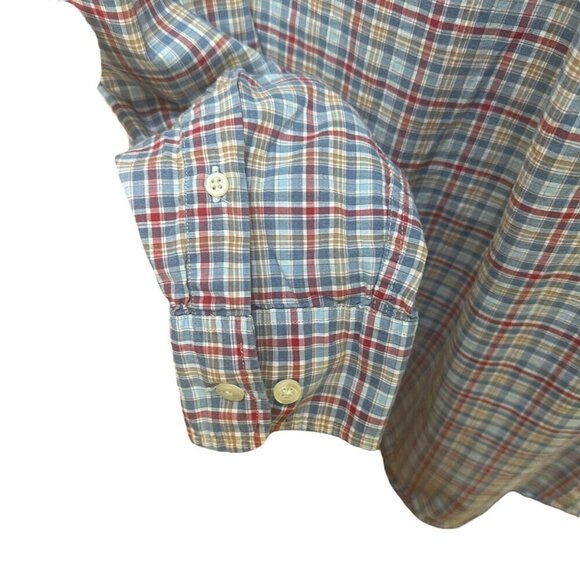 Johnnie-O‎ Shirt Men's Plaid Long Sleeve Button-Up Casual Size Large - Picture 6 of 10